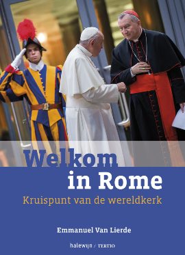 Cover boek - Welkom in Rome - Emmanuel Van Lierde