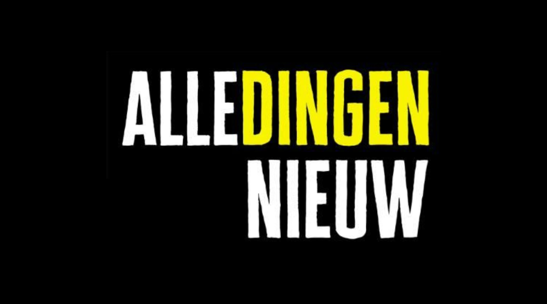 Banner alle dingen nieuw Christendom en radicaal-rechts