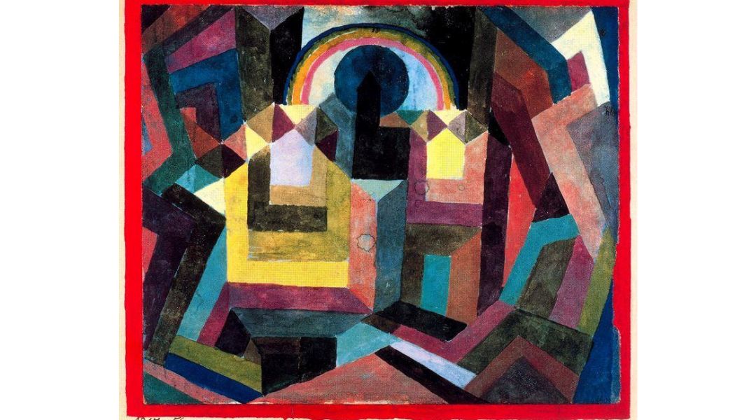 Paul Klee with the rainbow